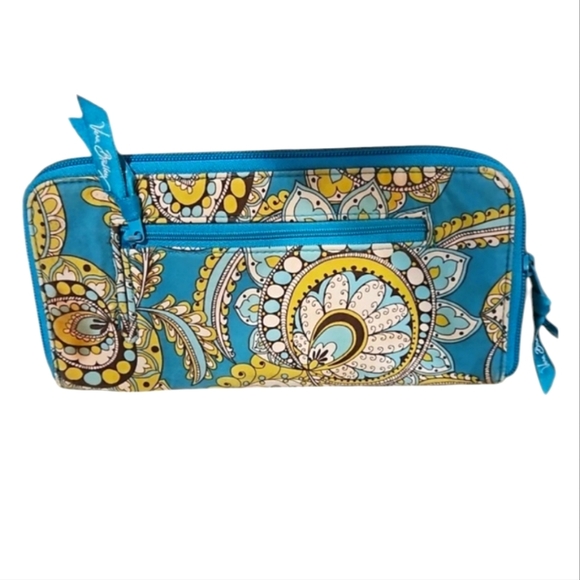 Vera Bradley excellent condition large clutch walletfold - Picture 3 of 6